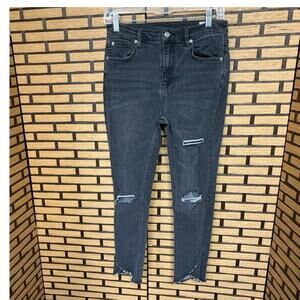 Free People Black Jeans Size 28